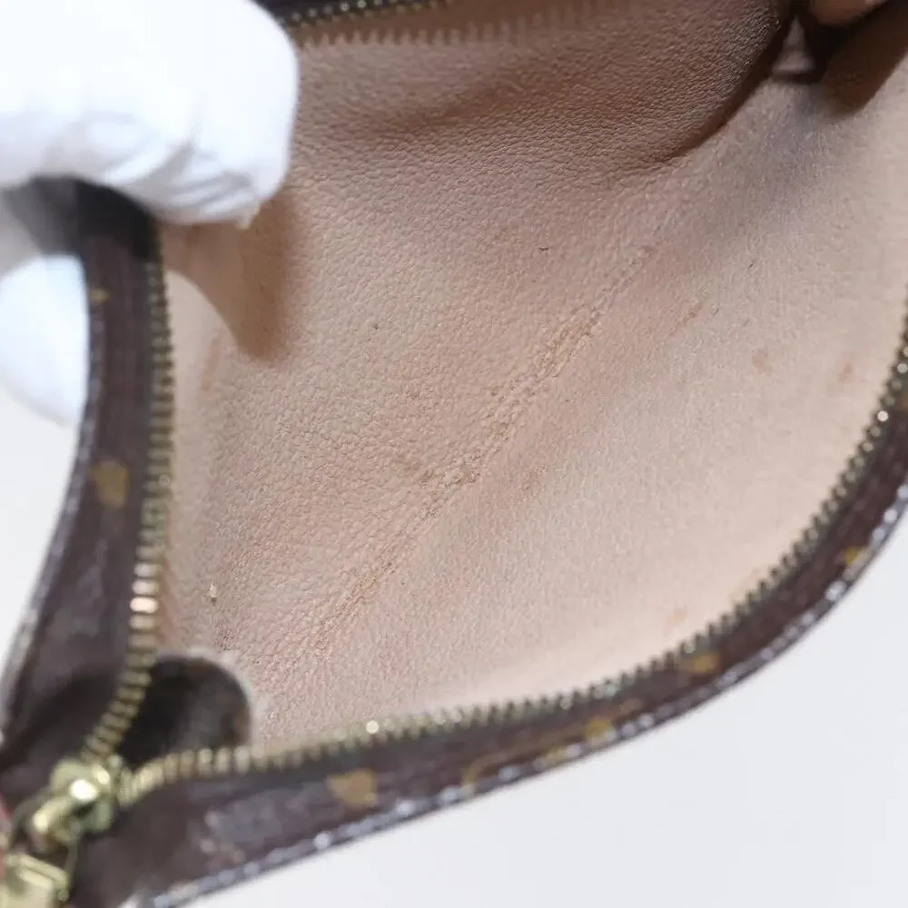 Louis Vuitton Monogram Bucket PM Accessory Pouch Brown